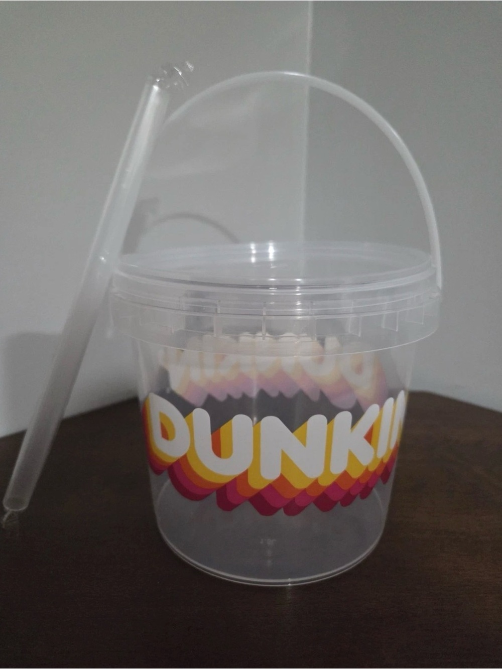 New Limited Edition Dunkin Iced Beverage Bucket 48oz 2026